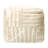 Stacy Garcia Modern Striped Cube Upholstered Ottoman Pouf-1108638886