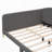 Upholstered Daybed with Headboard and Armrest-674344485-674344491