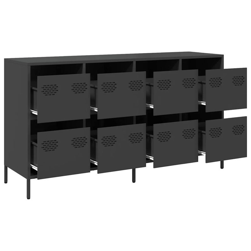 135cm Sideboard, Black