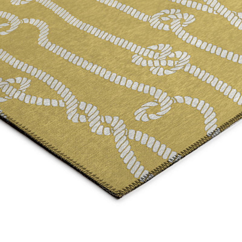 Ladora Washable Indoor / Outdoor Rug, Rectangle 5' x 7'6"