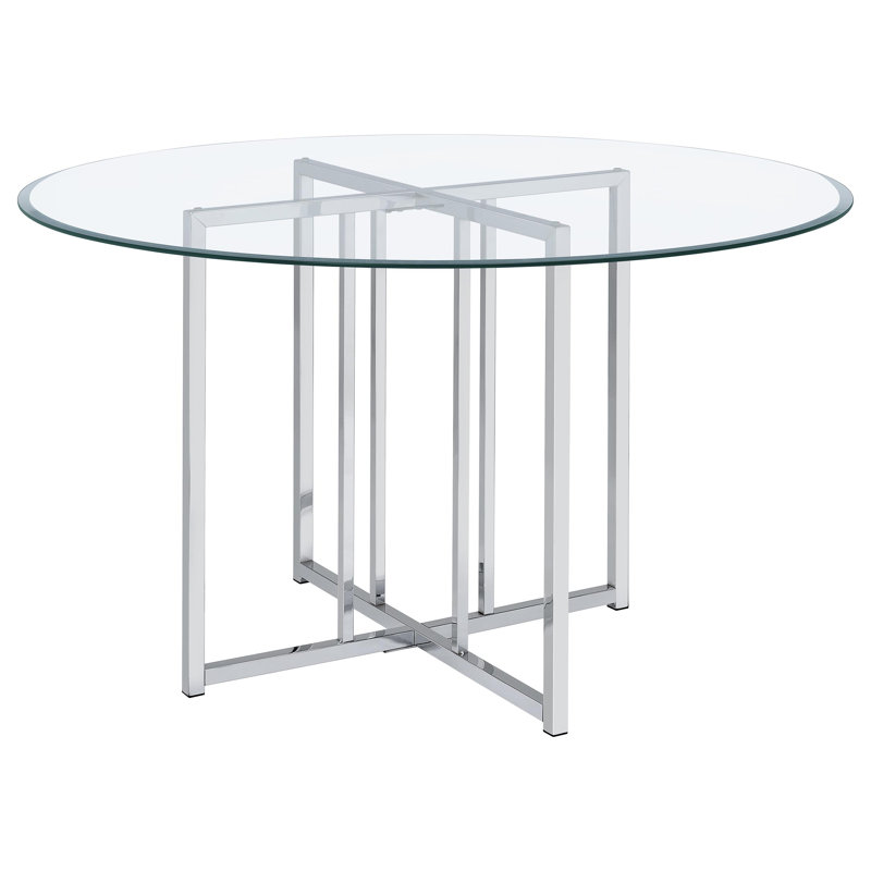 Table de salle à manger Pace, Argent