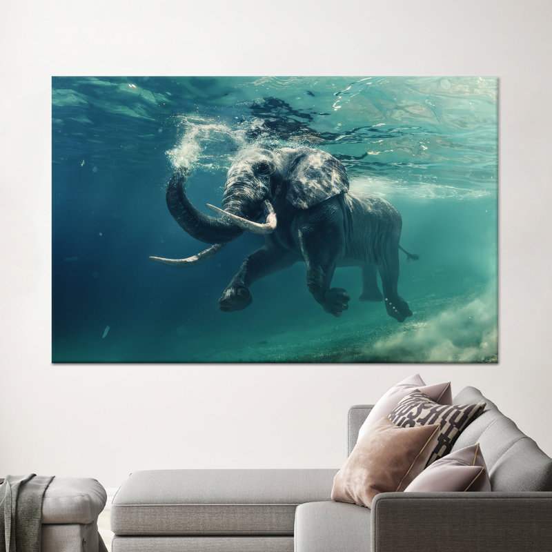 Rehaussez votre espace avec de superbes œuvres d'art sur toile imprimées - Élégance moderne, 1P, 39,4 po H x 63,1 po l