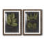 Foliage Dramatique II - Toile encadrée de qualité supérieure - prête à être accrochée-1893774008-1893937978-1893937972