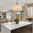 Lidia 3-Light Shaded Drum Chandelier