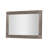 Channelle Wood Flat Wall Mirror