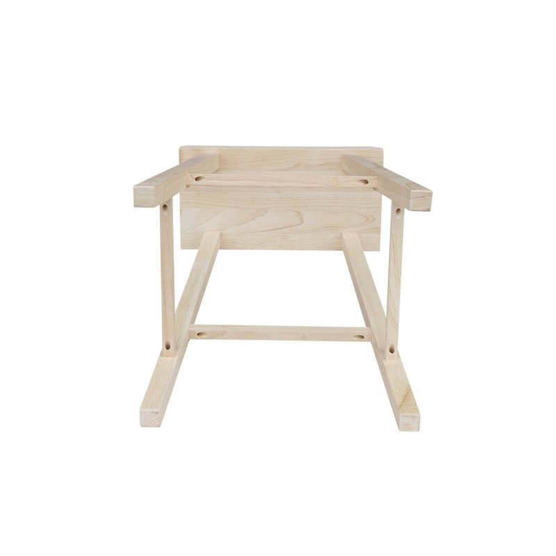 Creations Sawhorse Counter Stool, Unfinished, Counter Stool (24" Seat Height)