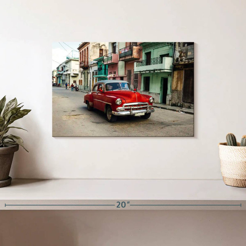 Voiture Mehar Red Havana, H 8 po x l 12 po