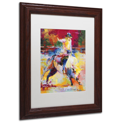 « rodeo », reproduction sur toile