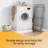 Clothes Drying Rack, Laundry Drying Rack Foldable, Space-Saving, With Gullwings, Sock Clips, Metal Structure, For Clothes, Towels, Linens-950137413