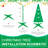 6FT Red Pop-Up Christmas Tree