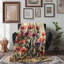 Rétro charme floral rétro - couverture sherpa de qualité supérieure 1 pièce - impression d'art luxueux-97195690