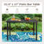 Alyne Rectangular Outdoor Dining Table