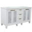 Ensemble de meuble-lavabo double 61 "avec miroir Schreck-1687713722
