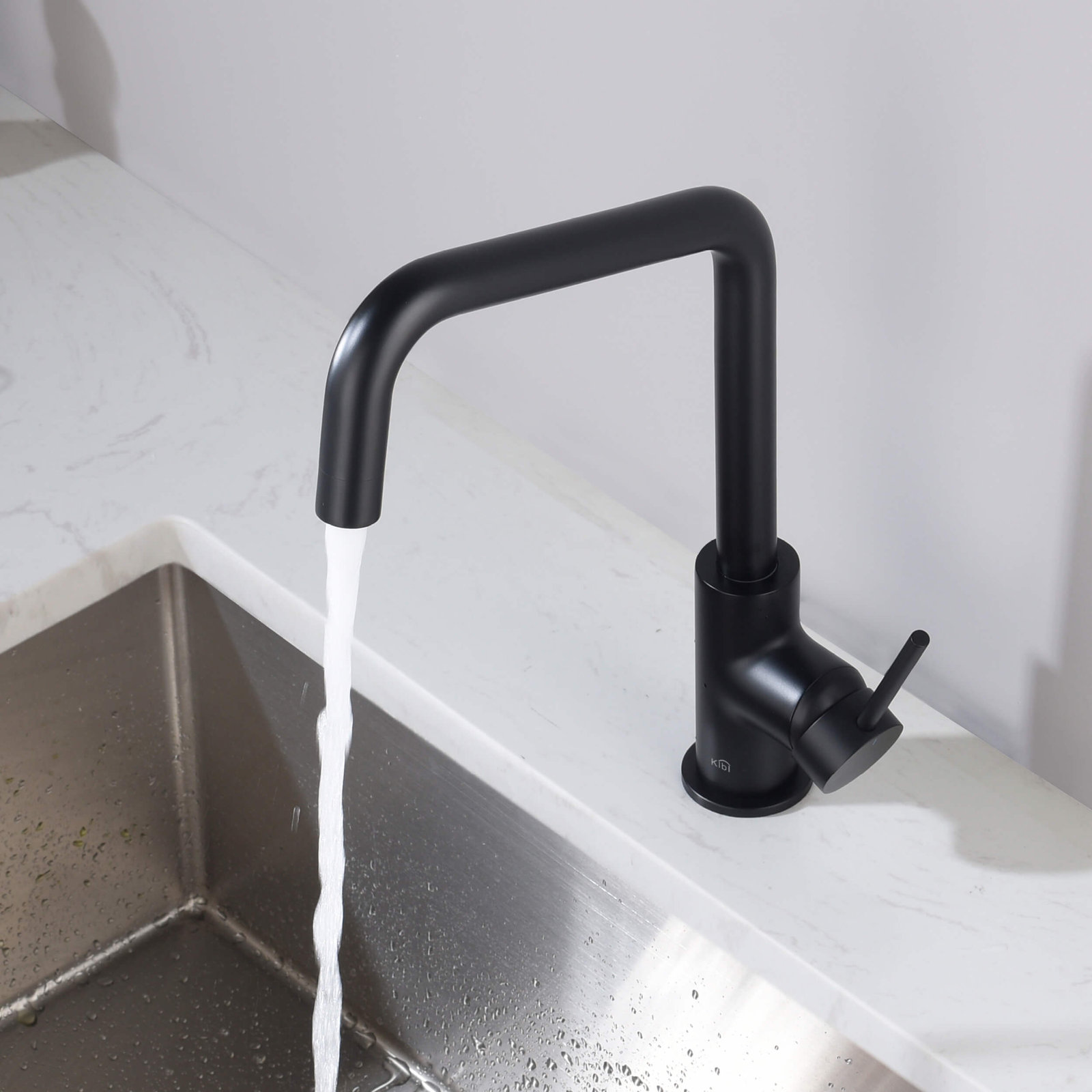 Macon Bar Faucet, Matte Black
