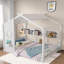 Lit sur pied avec tablettes de rangement-876018884-876018885