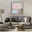 Cadre flottant Mute Landscape Distant Horizon, design par Petal Prints Design-573388332-573388330