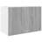 vidaXL Hanging Cabinet Lyon Grey Sonoma 60x31x40 cm Engineered Wood-1743891830