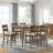 Chene 54" Dining Table with Leaf, Honey