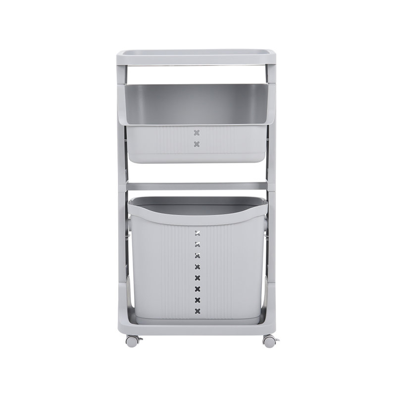 PP Laundry Room Organizer with Wheels