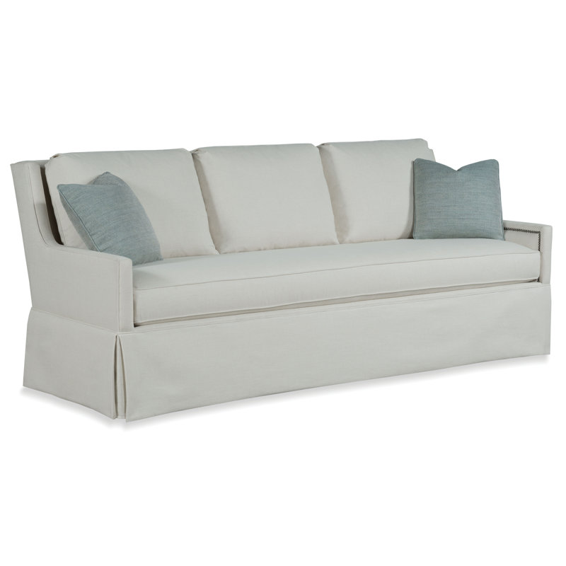Kelsey Sofa, Nickel, Alabaster (3157 73), Hazelnut