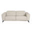 Canapé en cuir italien avec fauteuil inclinable Global United-397192898