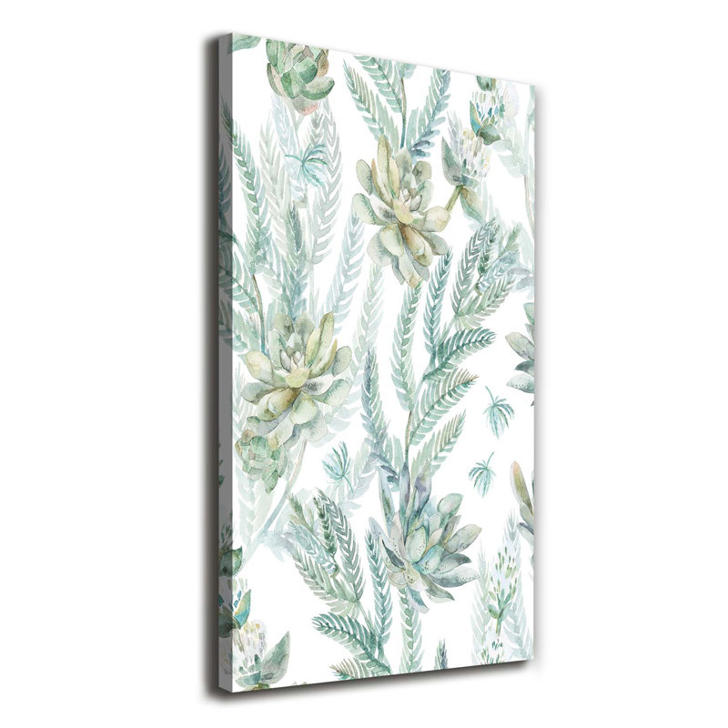 Floral - Wrapped Canvas Print