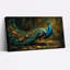 Ensemble de 1 tableau sur toile « Paon »-130707531-130707533