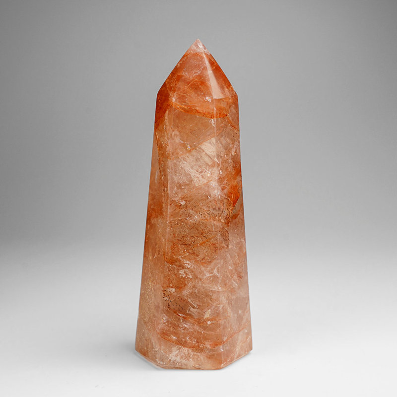 Genuine Polished Strawberry Quartz Point (1 Lbs)