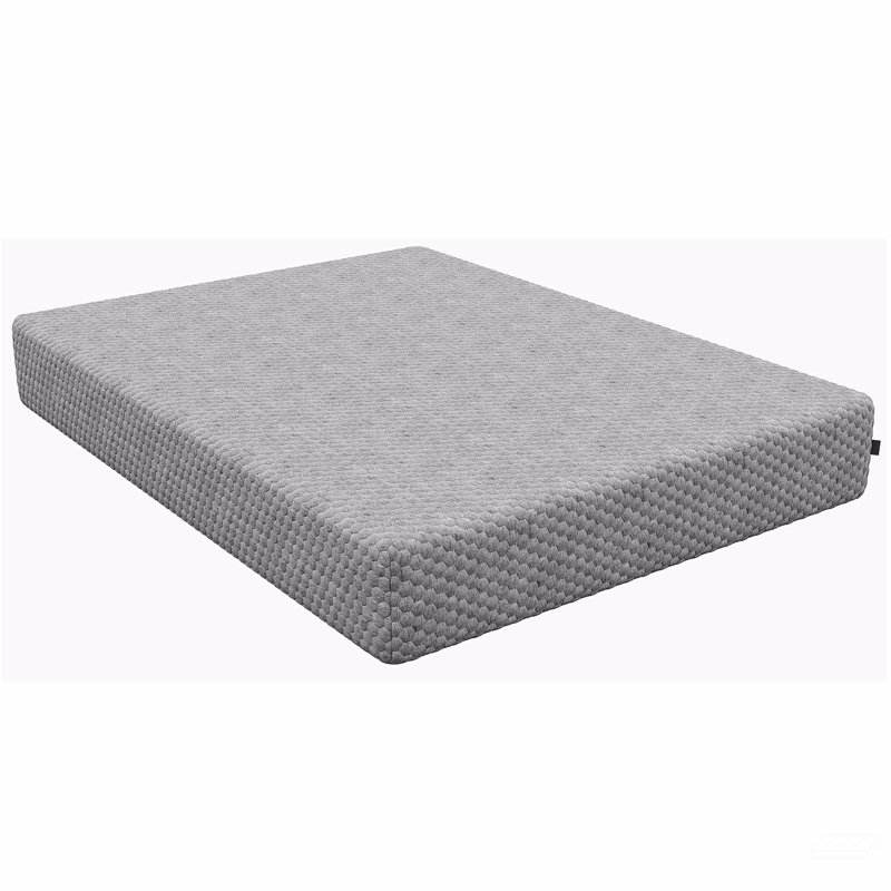 Surface en mousse viscoélastique imprégnée de gel à mémoire de forme 10 po, Très grand lit, 10"
