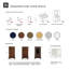 Meuble-lavabo simple 19 po Hermes-2016594845