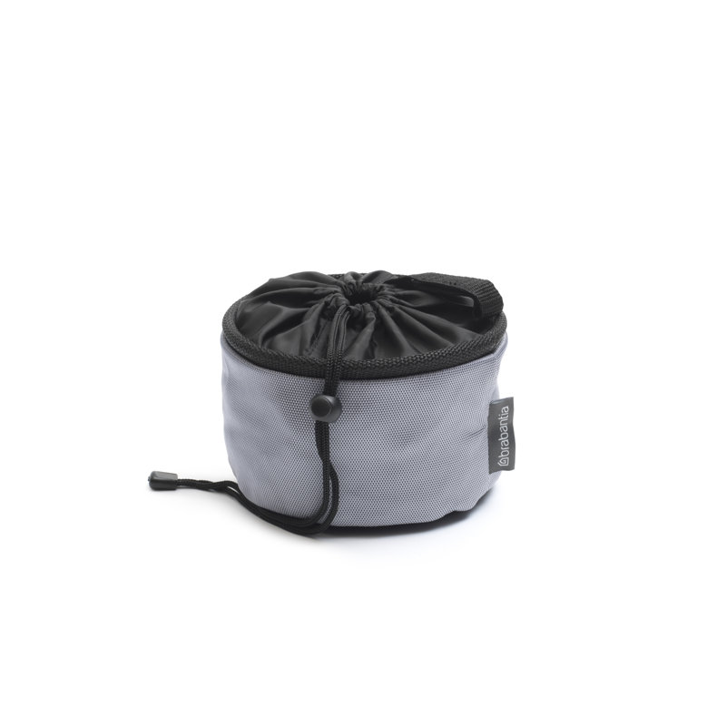 Sac à épingles à linge bourgogne, compact, Gris