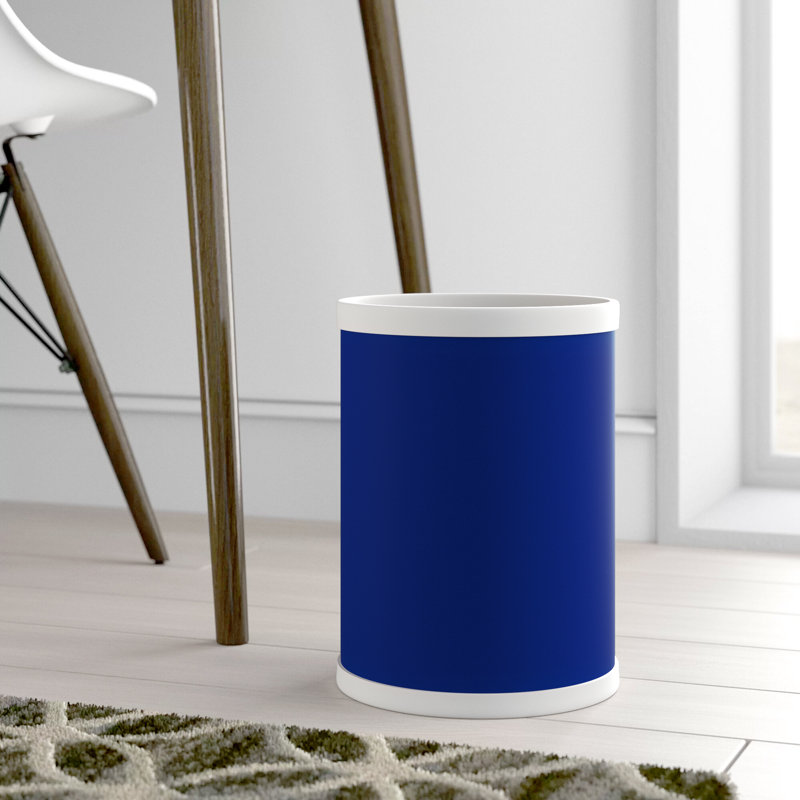 Corbeille pour déchets 2 gallons Haowen, Bleu royal