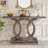 Andreafsky 55.11'' Farmhouse Wooden Console Table-1781449554