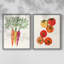 Organic Veg III - reproduction encadrée de qualité supérieure - prête à être accrochée - aucun clou requis - aucun clou requis-793664700-793664703