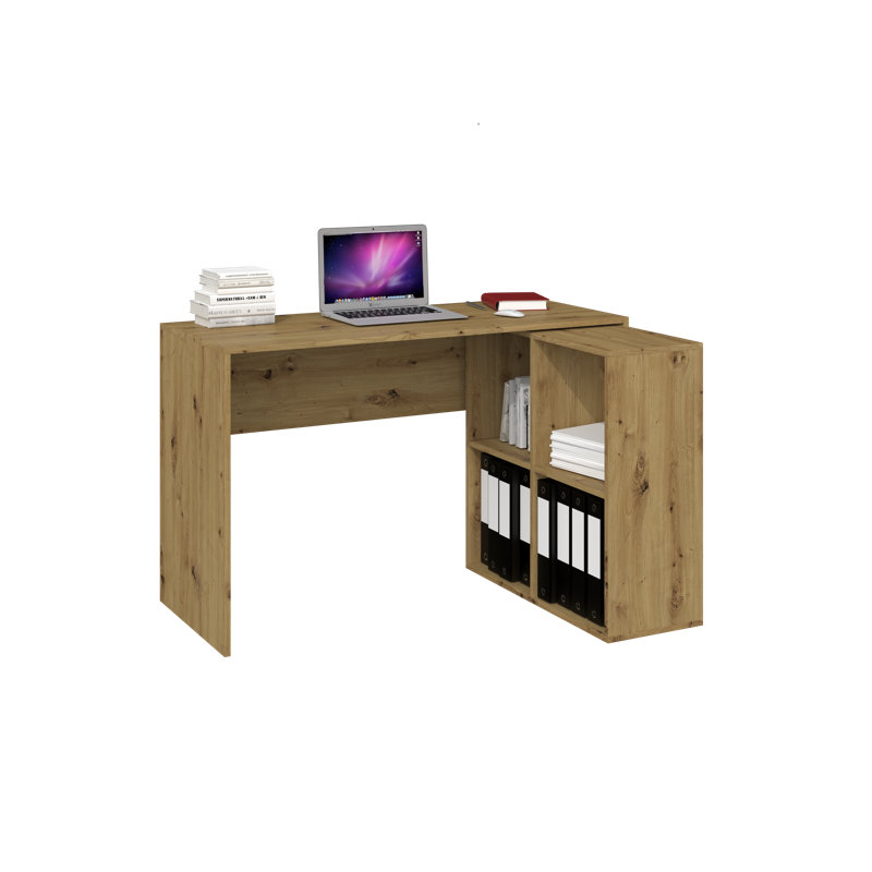 Benay Computer Desk, Artisan Oak