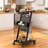 Hairdresser Utility Cart Salon Trolley With Pegboard-113457401