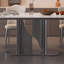 Ensemble de table rectangulaire en acier inoxydable-110811654