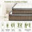 12'' Medium Plush Hybrid Mattress With Leaf Pattern Top – Gel Memory Foam & Pocket Coils-1689114006