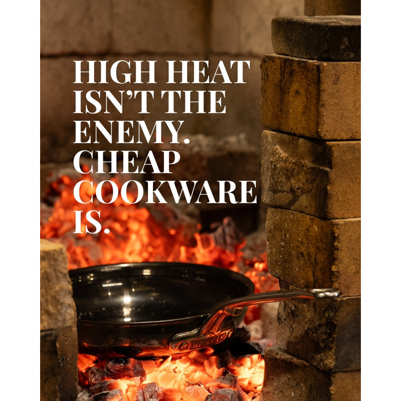 12.5" Covered Wok W/helper Handle (32cm)