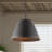 Harper 1-Light Industrial Farmhouse Adjustable Tapered Cone Empire Metal LED Pendant-2023831164