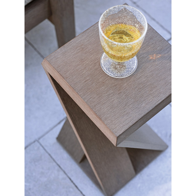 Mozambique Teak Side Table