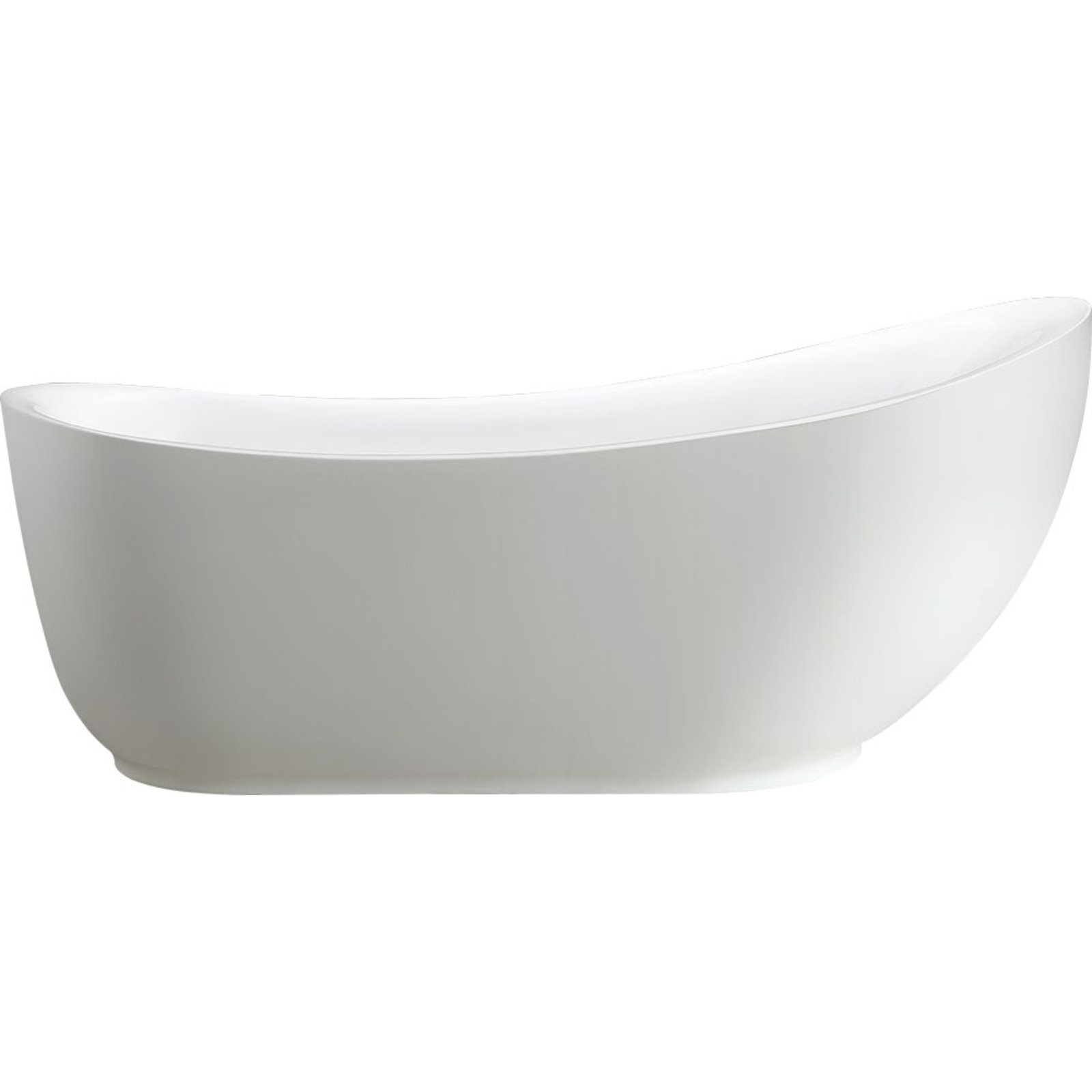 71" x 35" Freestanding Soaking Bathtub