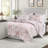 Reversible King Bedding Sets Polyester Floral Cottage Home Comfort