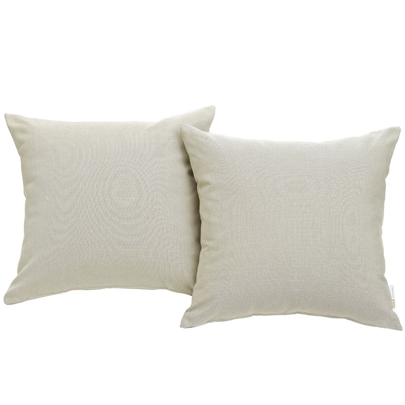 Ensemble de coussins d'extérieur Modway Convene, Beige