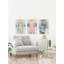 Bygone Bathers Triptych - ensemble de 3 reproductions sur toile-30555597