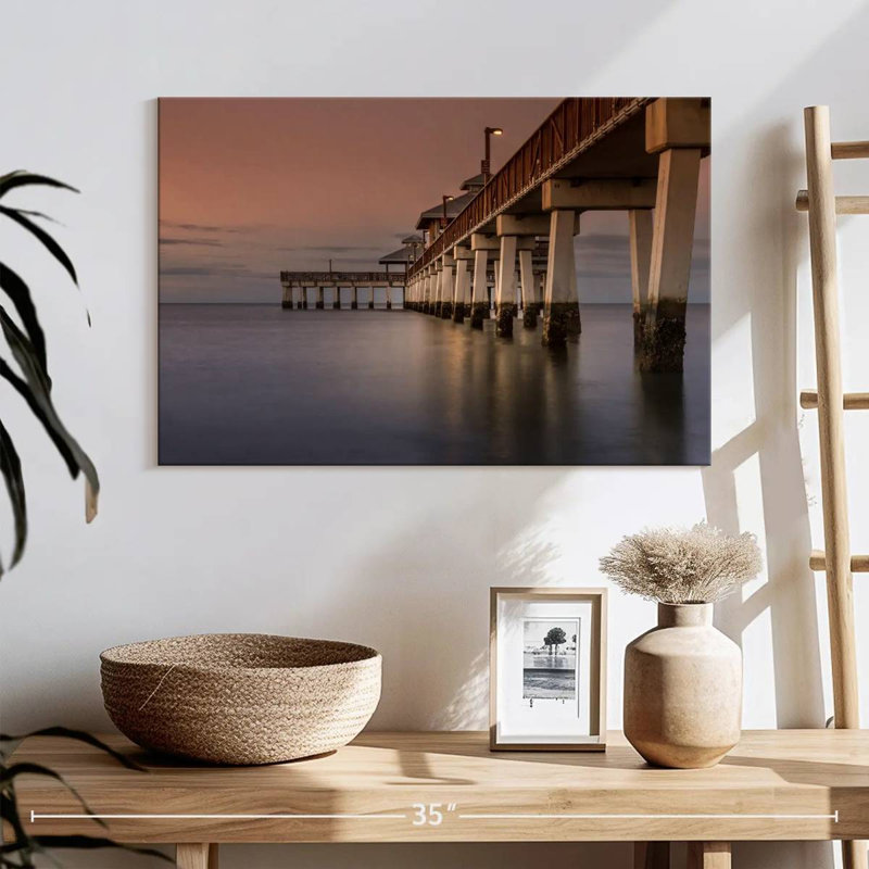 Aletra Myers Boardwalk Sunset, H 16 po x l 24 po