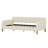 Upholstered Daybed With Support Legs-538998920