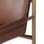 Kellis Leather Upholstered Arm Chair