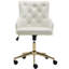 Chaise de travail ergonomique en similicuir