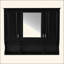 Armoire à pharmacie murale 35 po x 28 po, armoire de salle de bain moderne avec miroir, armoire à miroir avec tablettes ouvertes-60741602